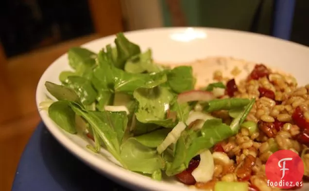Ensalada De Rúcula, Hinojo Y Parmesano Reggiano