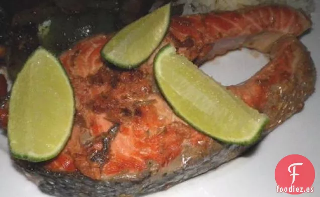 Filetes de Salmón al Jengibre