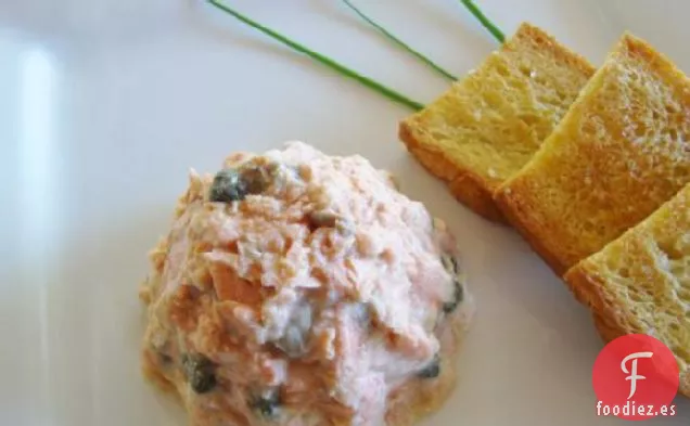 Salmón Picante En Maceta Con Alcaparras