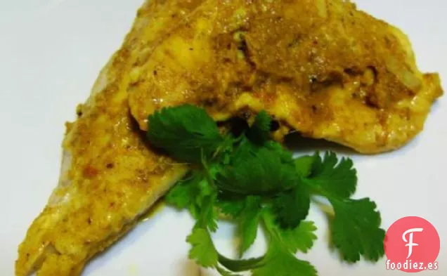 Pescado con Especias de la India a la Parrilla