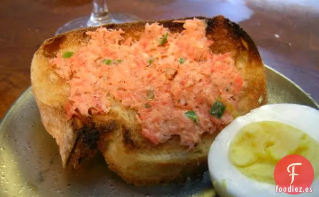 Bruschetta de Paté de Salmón