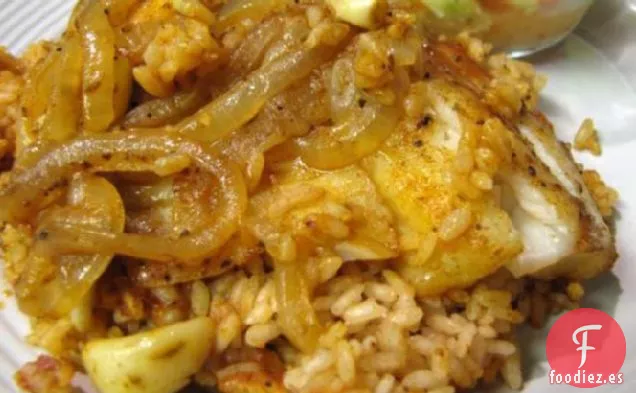 Kabsa de pescado (saudí)