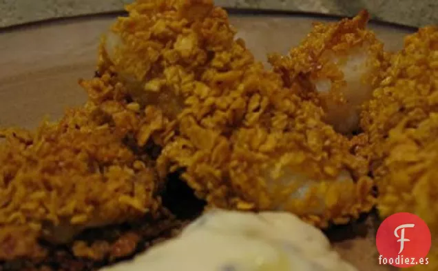 Palitos De Pescado Al Horno Con Salsa Tártara Fácil (Para Niños)