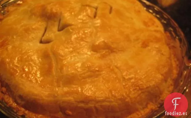 Pastel De Salmón Con Salsa De Huevo