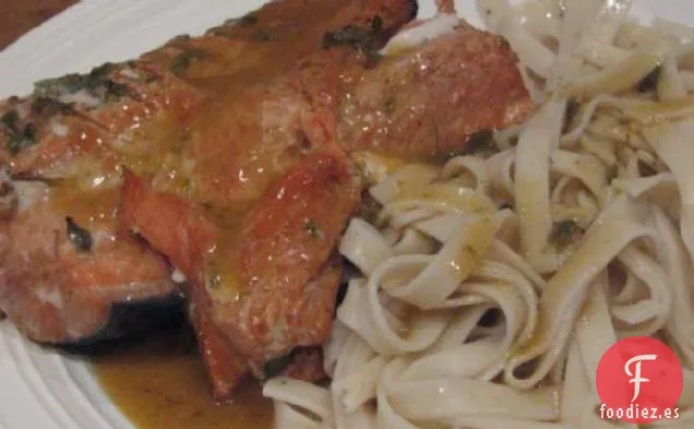 Salmón a la Parrilla con Tequila