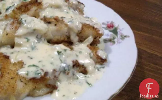 Bacalao Ahumado en Salsa de Perejil