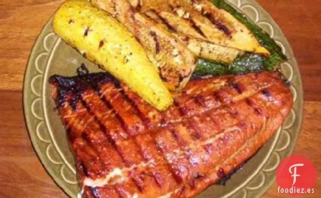 Salmón a la Parrilla a la Sidra