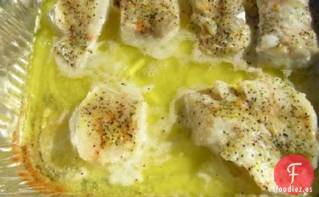 Langosta de Pobre Hombre (Bacalao al Horno con Mantequilla)