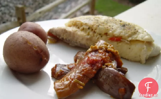 Tilapia Rellena de Carne de Cangrejo