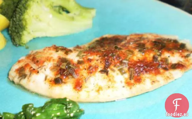Precioso Pescado Al Horno con Lima