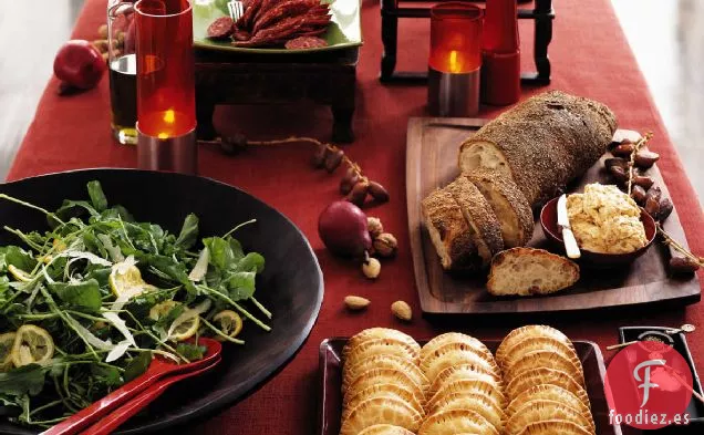 Ensalada de Limón y Rúcula con Queso Parmesano