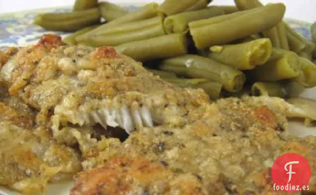 Lenguado al Horno Parmesano