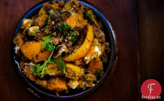 Ensalada De Quinua Con Calabaza Asada Y Naranja