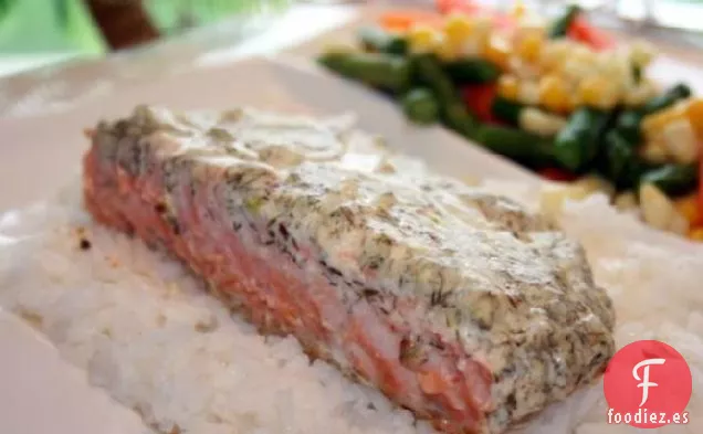 Filetes de Salmón a Base de Hierbas