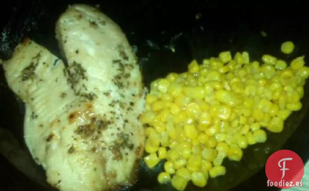 Tilapia con Ajo y Limón