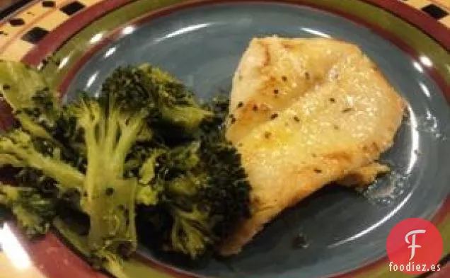 Tilapia en Salsa de Mantequilla