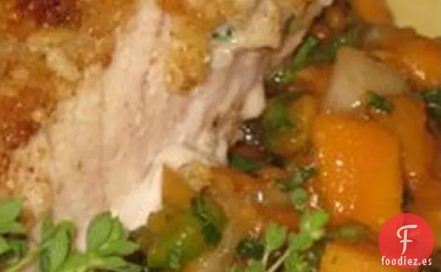 Mahi Mahi con Papaya