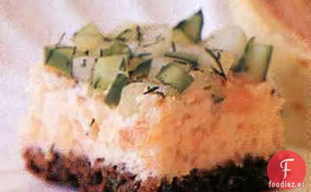 Cuadrados de Pumpernickel de Salmón y Pepino