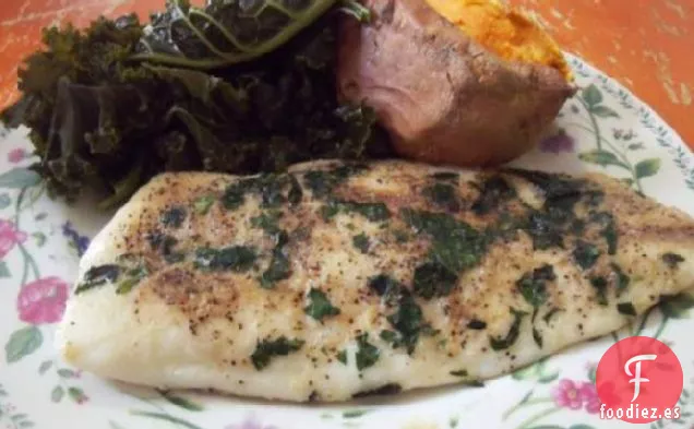 Bacalao al horno en Papel de aluminio-Bittman