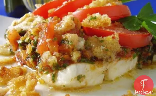 Psari a la Spetsiota (Pescado hecho al estilo de Spetses)