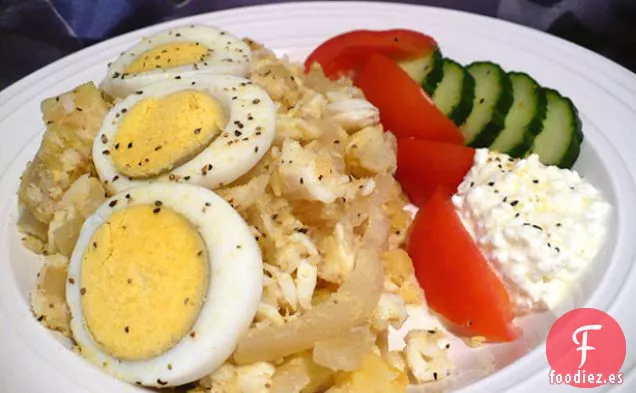 Bacalhau à Gomes De Sá / Bacalao y Patata Cabo Verde