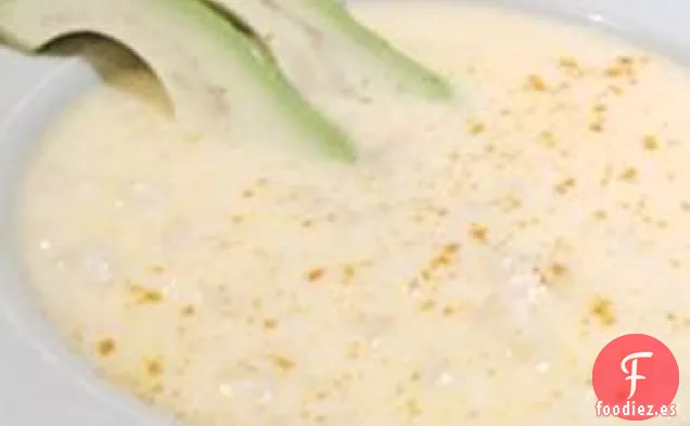 Sopa de Patatas con Pescado y Queso