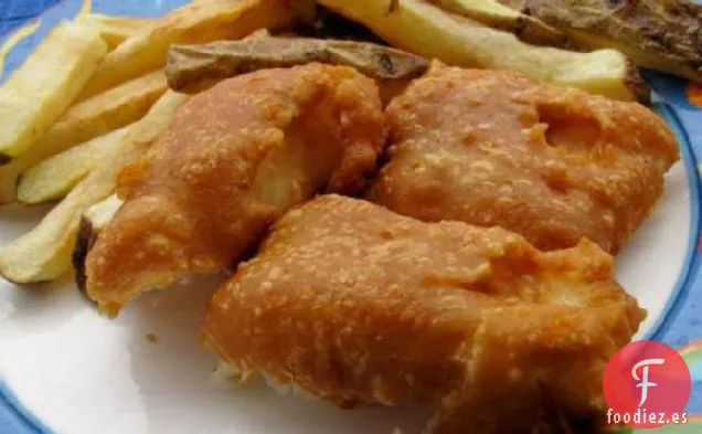 Pescado con Patatas Fritas Clásico