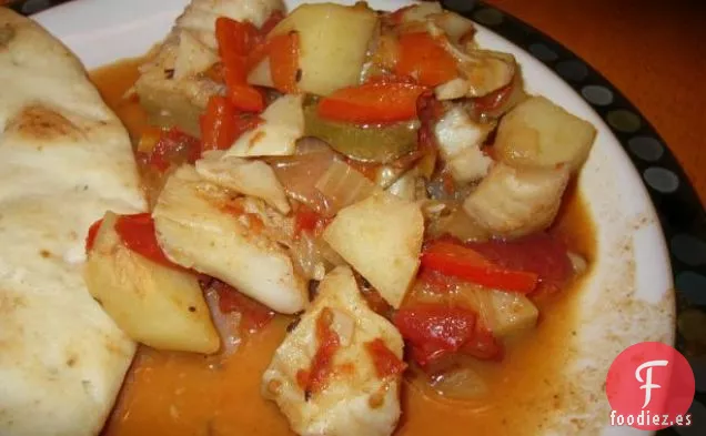 Sopa/Salsa Picante de Pescado de Bacalao y Tofu de Sy