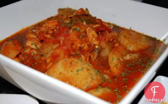 Estofado de Bacalao salado (Bacalhau, Bacalao, Morue, Baccalà)