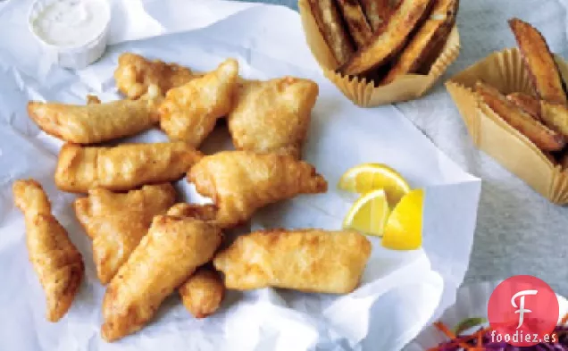 Pescado Rebozado con Cerveza