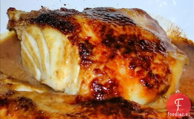 Bacalao Con Glaseado De Miso