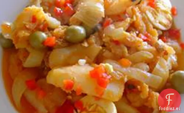 Estofado de Bacalao Puertorriqueño