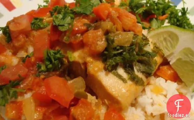 Pescado Con Coco (Pescado en Salsa de Coco)