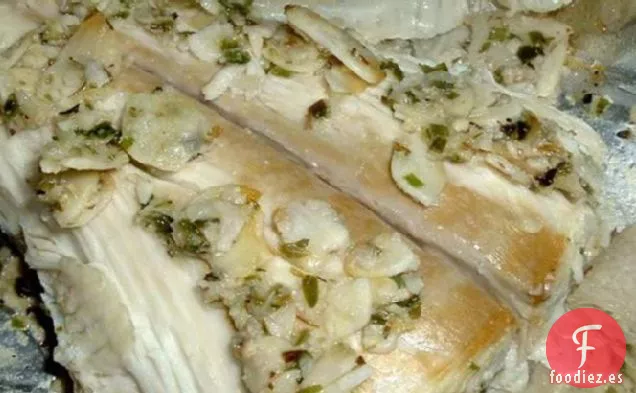 Fletán de Orégano al Horno