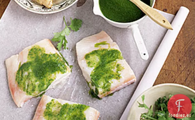 Fletán de Cilantro y Jengibre
