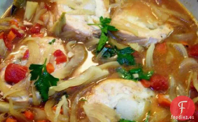 Estofado de Pescado e Hinojo