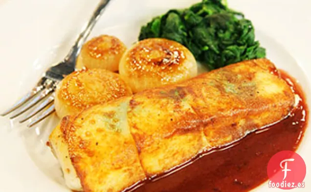 Fletán Envuelto en Patatas