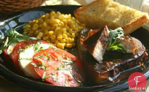 Fletán Con Glaseado Balsámico