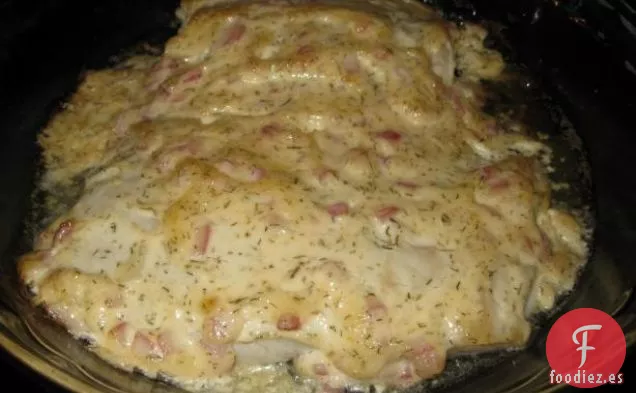 Plato Azul Especial de Fletán o Salmón
