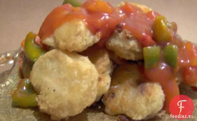 Pescado Crujiente Con Salsa Agridulce