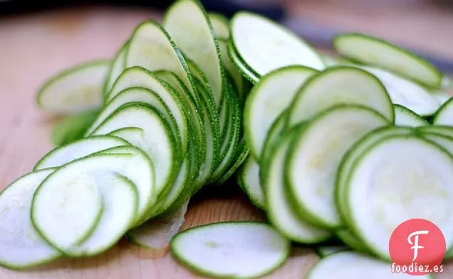 Ensalada de Carpaccio de Calabacín