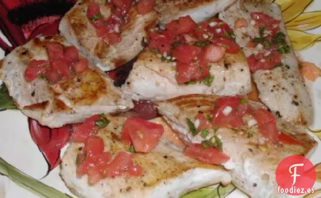 Tomate y Lima Mahi Mahi