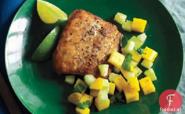 Pescado con Salsa de Mango