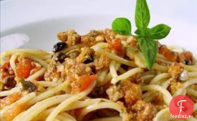 Pasta con Salsa de Sardinas (Pasta con Sardina Siciliano)