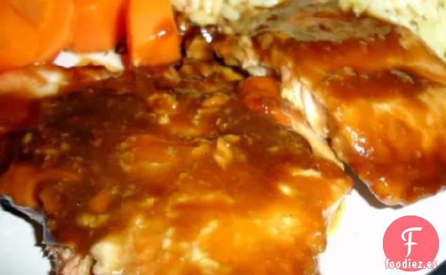 Salmón Glaseado Asiático