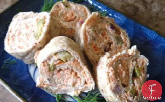 Rollitos de Salmón Ahumado