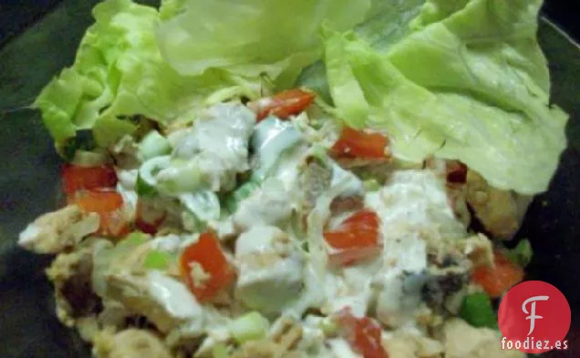 Ensalada de Salmón Lomi Lomi al Estilo de Texas