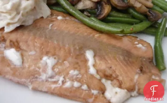 Salmón con Glaseado Balsámico de Arce