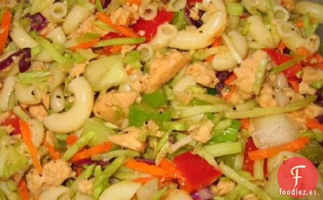 Ensalada de Salmón y Macarrones