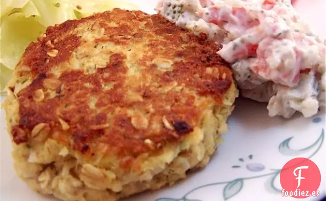 Hamburguesa de Salmón Teriyaki